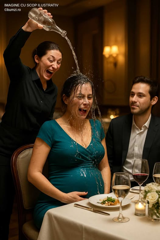 Kelnerka nieświadomie oblała żonę mafii wodą