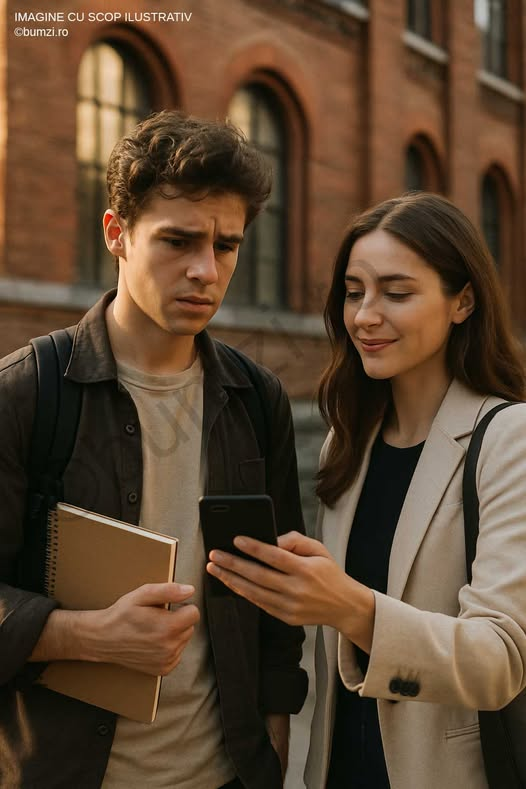Bez grosza przy duszy student pożyczył telefon nieznajomej osobie.