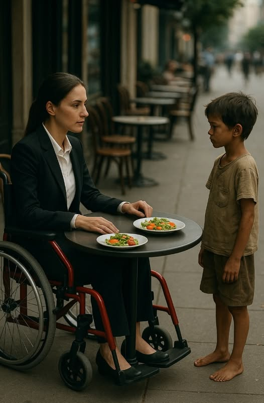 Biedny czarnoskóry chłopak stał przed milionerką uwięzioną na wózku