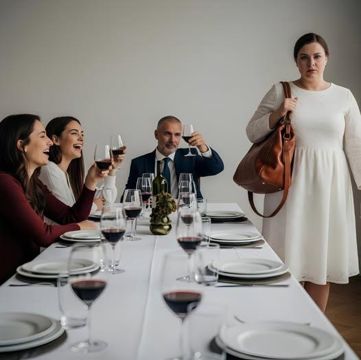 Tuż przed przybyciem gości, mój mąż zadrwił ze mnie, nazywając mnie