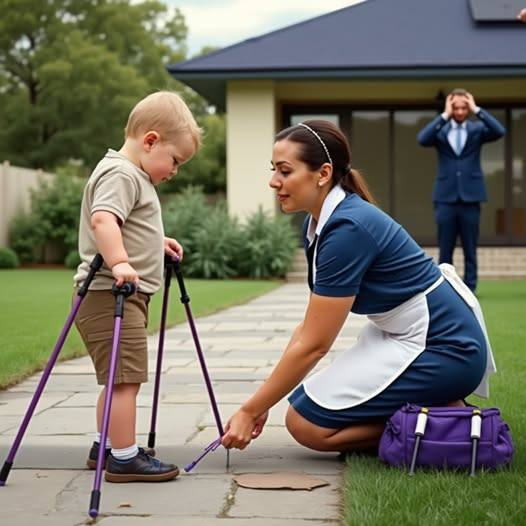 Milioner wrócił do domu wcześniej niż zwykle i nie mógł uwierzyć własn