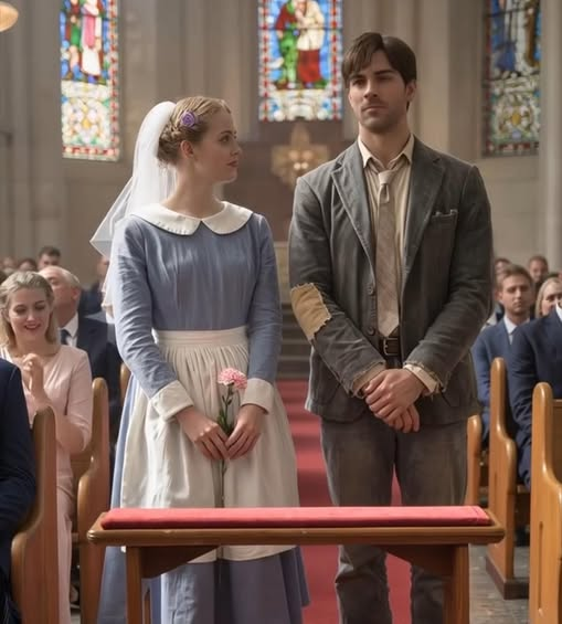 Kaplica świeciła miękkim światłem w sobotnie popołudnie