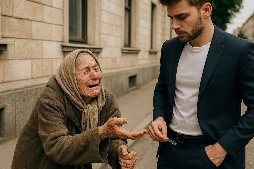 Synu, daj chociaż na kromkę chleba
