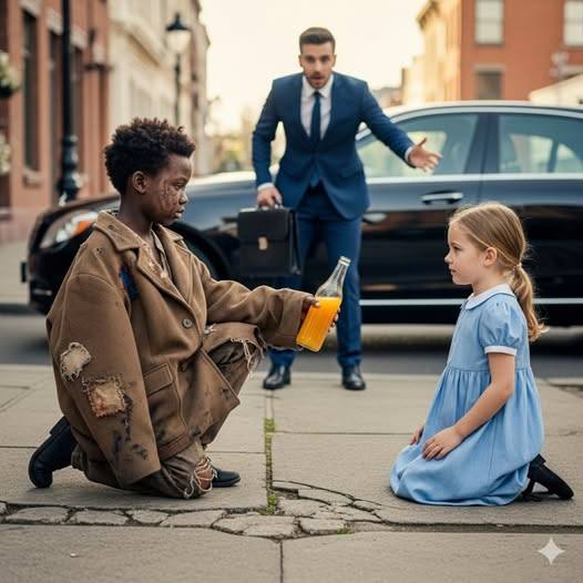 Milcząca Córka milionera wzięła jeden łyk …