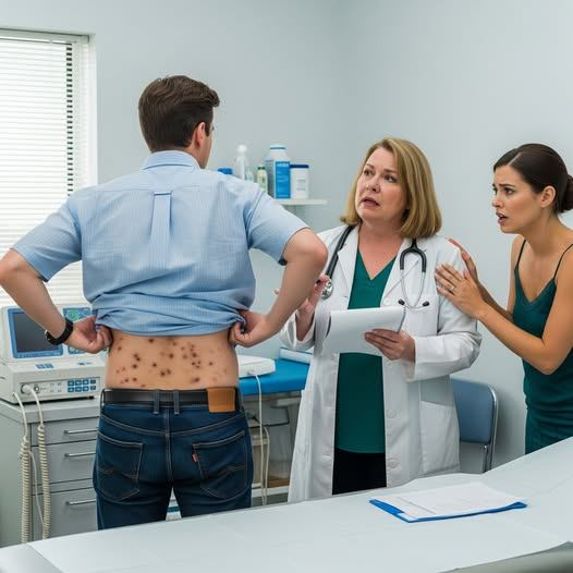 Kiedy odkryłam na plecach mojego męża trzydzieści czerwonych plam…