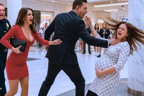 Dyrektor generalny spoliczkował swoją ciężarną żonę 🤰