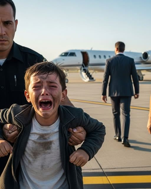 „Nie wsiadaj do samolotu! Zaraz wybuchnie!” – Bezdomny chłopiec