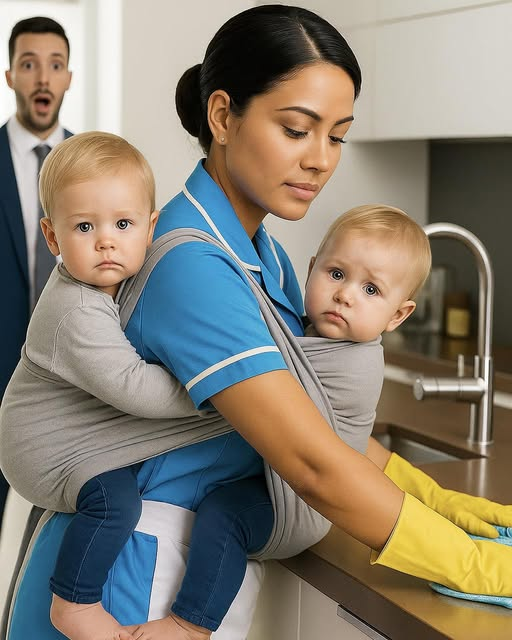 Miliarder wraca wcześniej do domu…