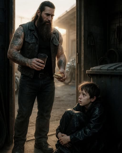 Biker, który znalazł mnie w śmietniku