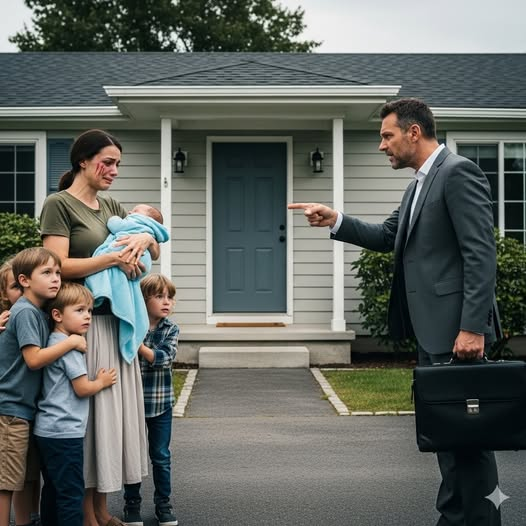 On wyrzucił swoją żonę i pięcioro dzieci jak śmieci.