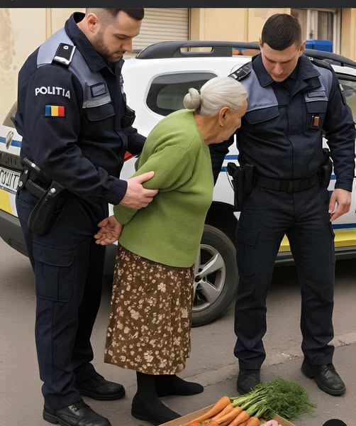Policjantom zrobiło się żal biednej starszej kobiety