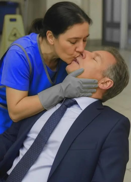 Ela pocałowała swojego miliardera-szefa, żeby uratować mu życie…