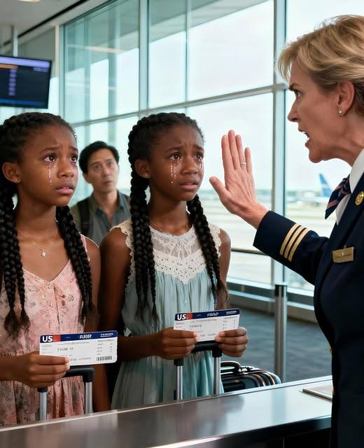 Bliźniakom nie pozwolono wejść na pokład samolotu po tym