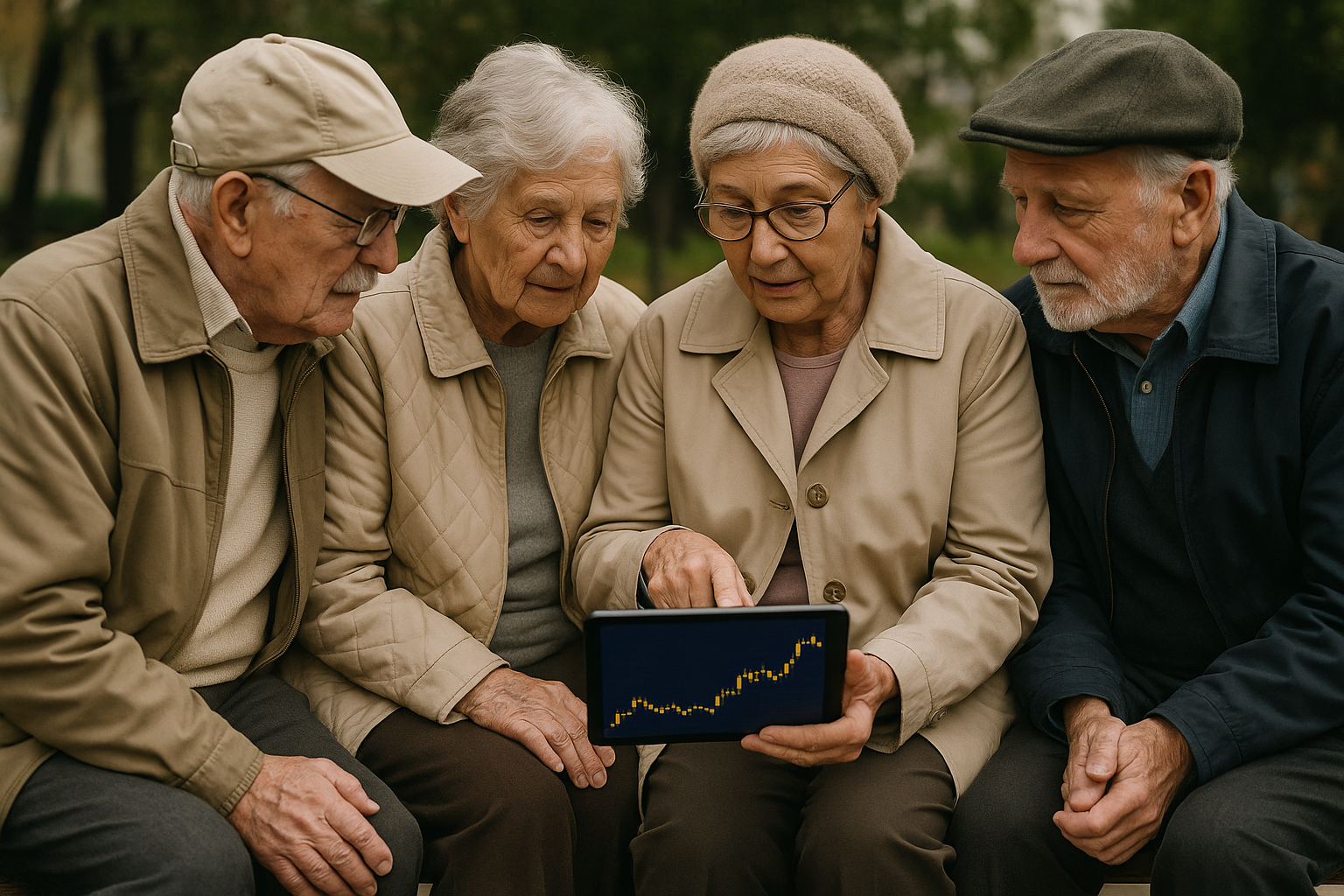 Jak emerytki podbiły rynek krypto i stały się legendami osiedla